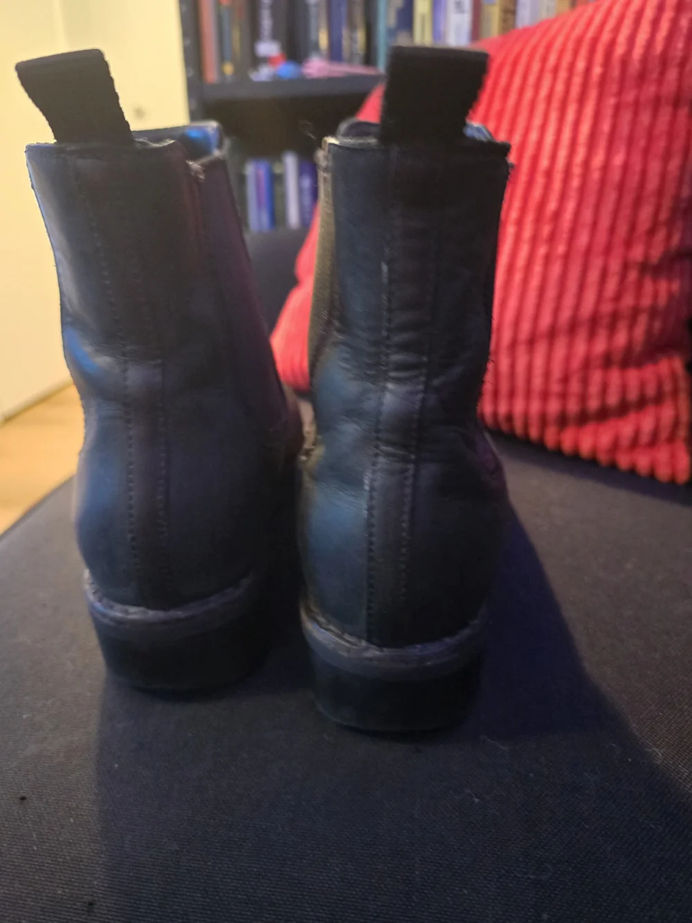 Men's Black Chelsea Work Boots Thursday!Everday Size 7.5